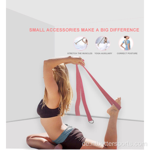 Werksbaumwolle Langlebiger Yoga Stretch Pullgürtelgurt